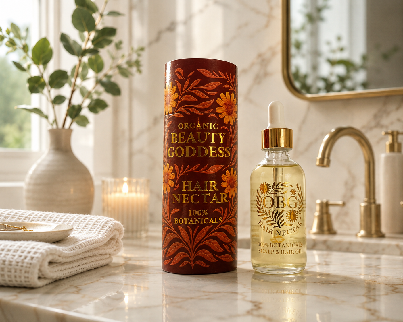 Organic Beauty Goddess Hair Nectar 100% Botanicals