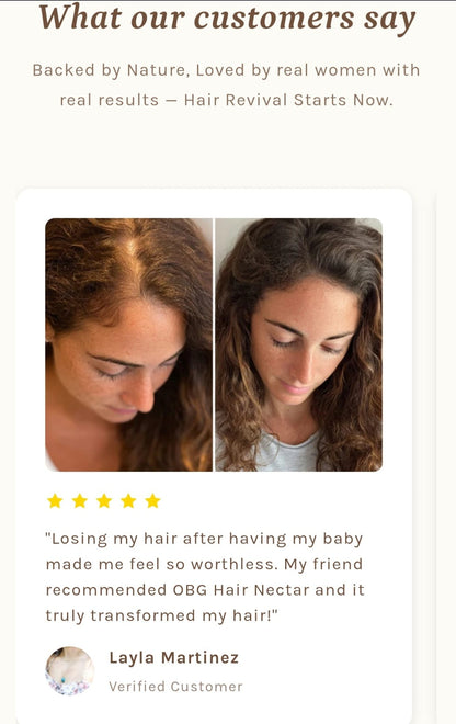 Organic Beauty Goddess® Hair Nectar